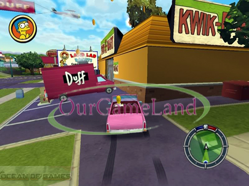 The Simpsons Hit And Run Action Adventure PC Game full version Free Download